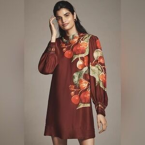 Farm Rio x Anthropologie Printed Mini Dress NWT